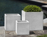 Photo of Campania Laguna Square Planter Medium - Clearance - Marquis Gardens